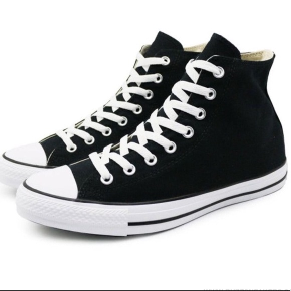 New Black Converse Oversized Logo Chuck Taylor - Picture 4 of 5